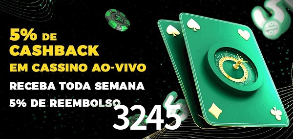 Promoções do cassino ao Vivo 3245